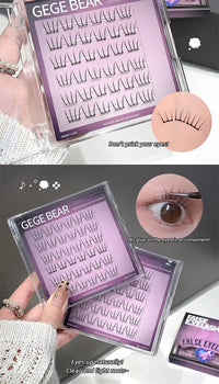 Glue-Free K-Pop Style DIY False Eyelashes