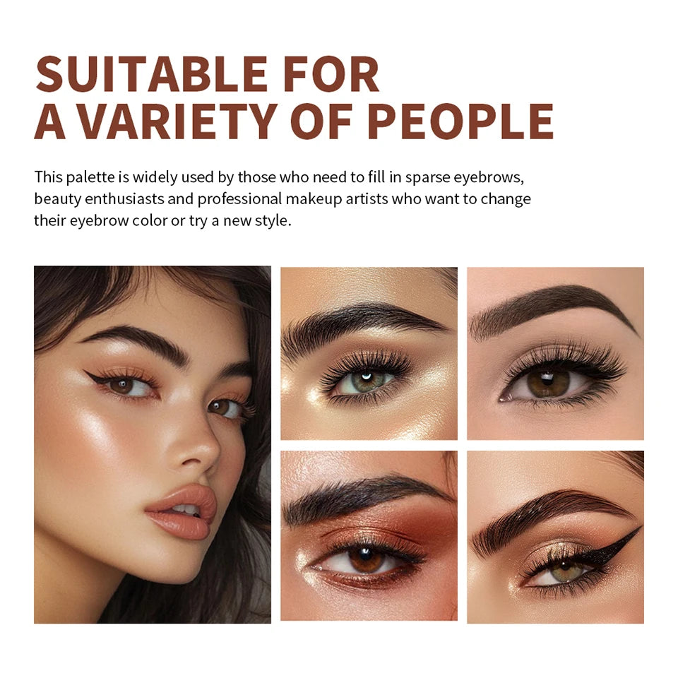 8-Color Cream Blush and Contour Palette - 23