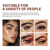 8-Color Cream Blush and Contour Palette