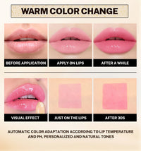 Color-Changing Moisturizing Glitter Lip Balm