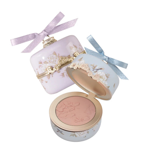 Embossed Floral Matte Blush Palette