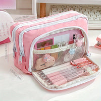 Large Capacity Multi-Layer Pencil Case for Students