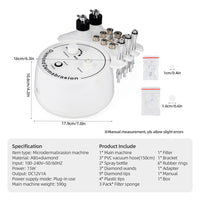 3-in-1 Professional Diamond Microdermabrasion Facial Machine