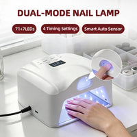 Dual-Mode Professional Gel Nail Dryer with Auto Sensor