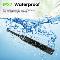 Rechargeable Electric Toothbrush with 4 Replacement Heads