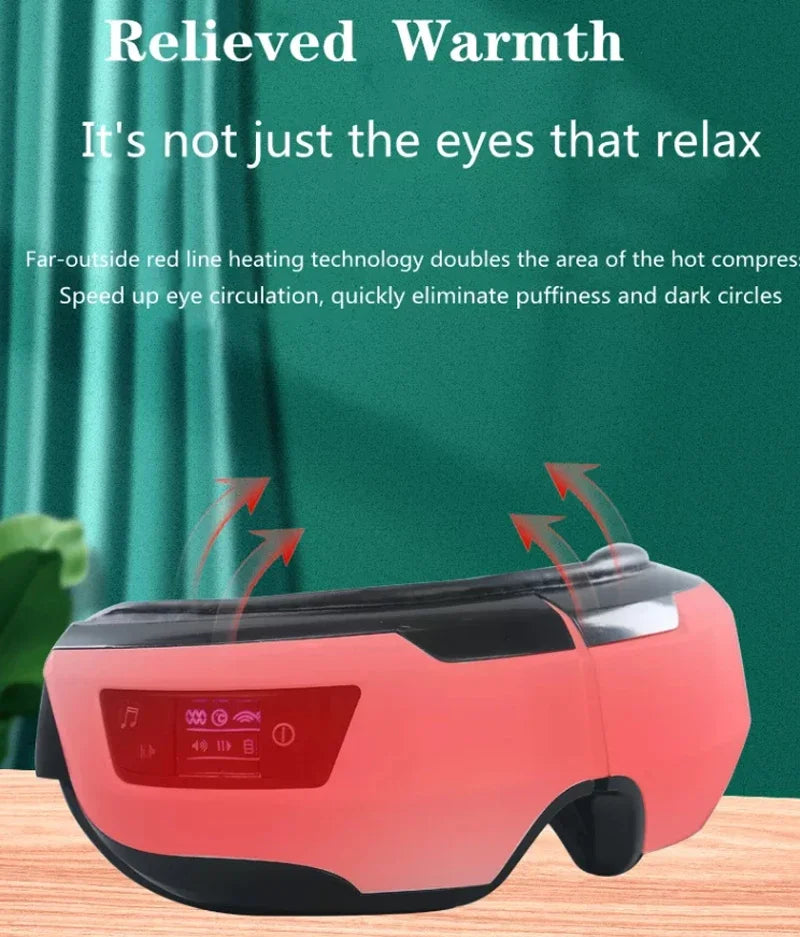 4D Smart Heated Eye Massager for Fatigue and Dark Circles - 17