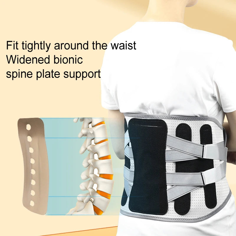 Lumbar Back Support Brace for Herniated Disc & Pain Relief - 10