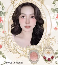 Angel Embossed Matte Powder Blush for Radiant Face