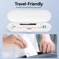 Professional Rotating Electric Toothbrush with Travel Case