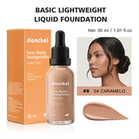 Matte Lightweight Liquid Foundation for Flawless Poreless Skin