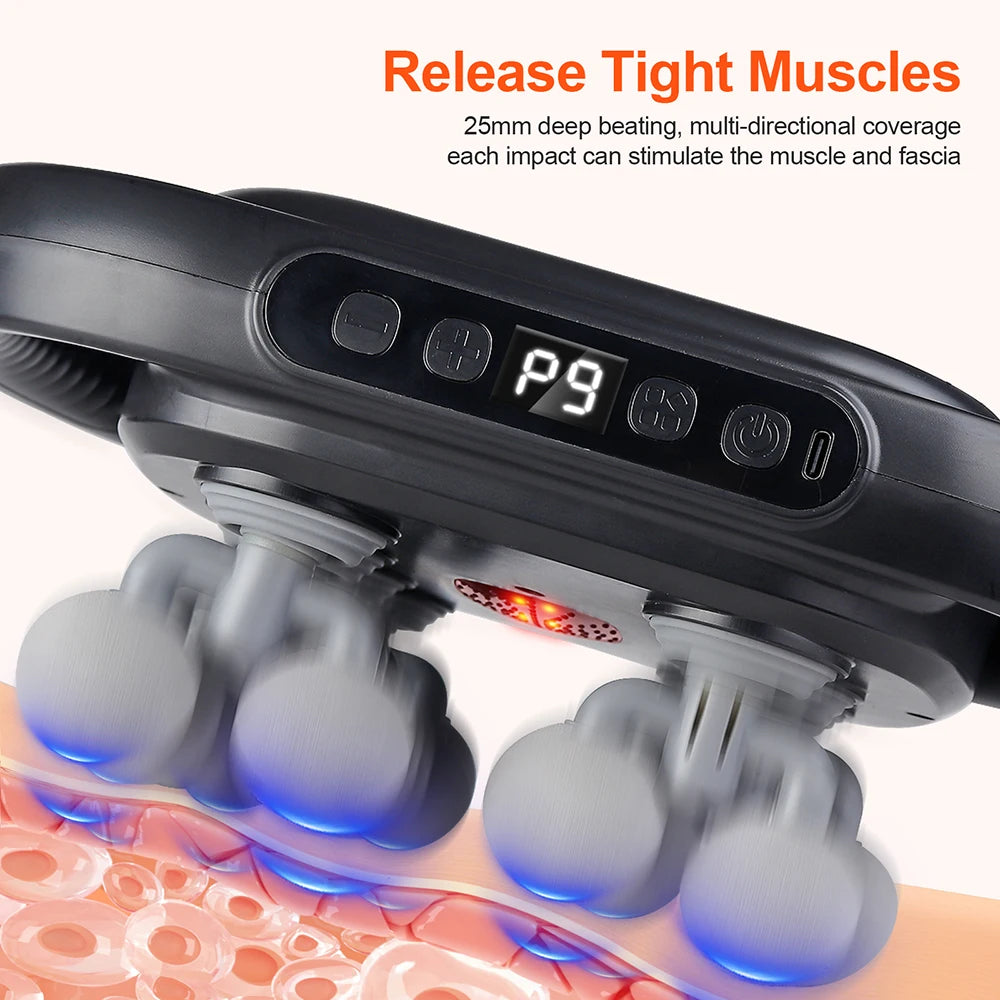 16-Head Full Body Muscle Recovery Massage Gun - 9