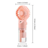 Portable Handheld Mist Fan with Humidifier