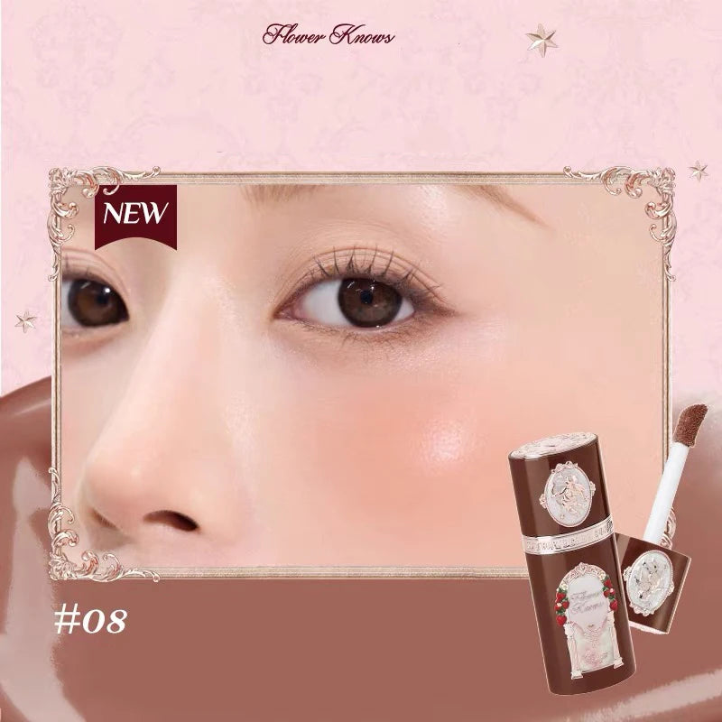 Matte Finish Cream Liquid Blush for Natural Healthy Glow - 37