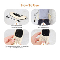 Electric Lumbar Traction Massager for Back Pain Relief