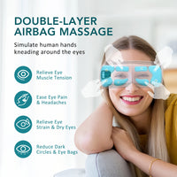 Electric Eye Massager with Heat and Vibration for Eye Relief