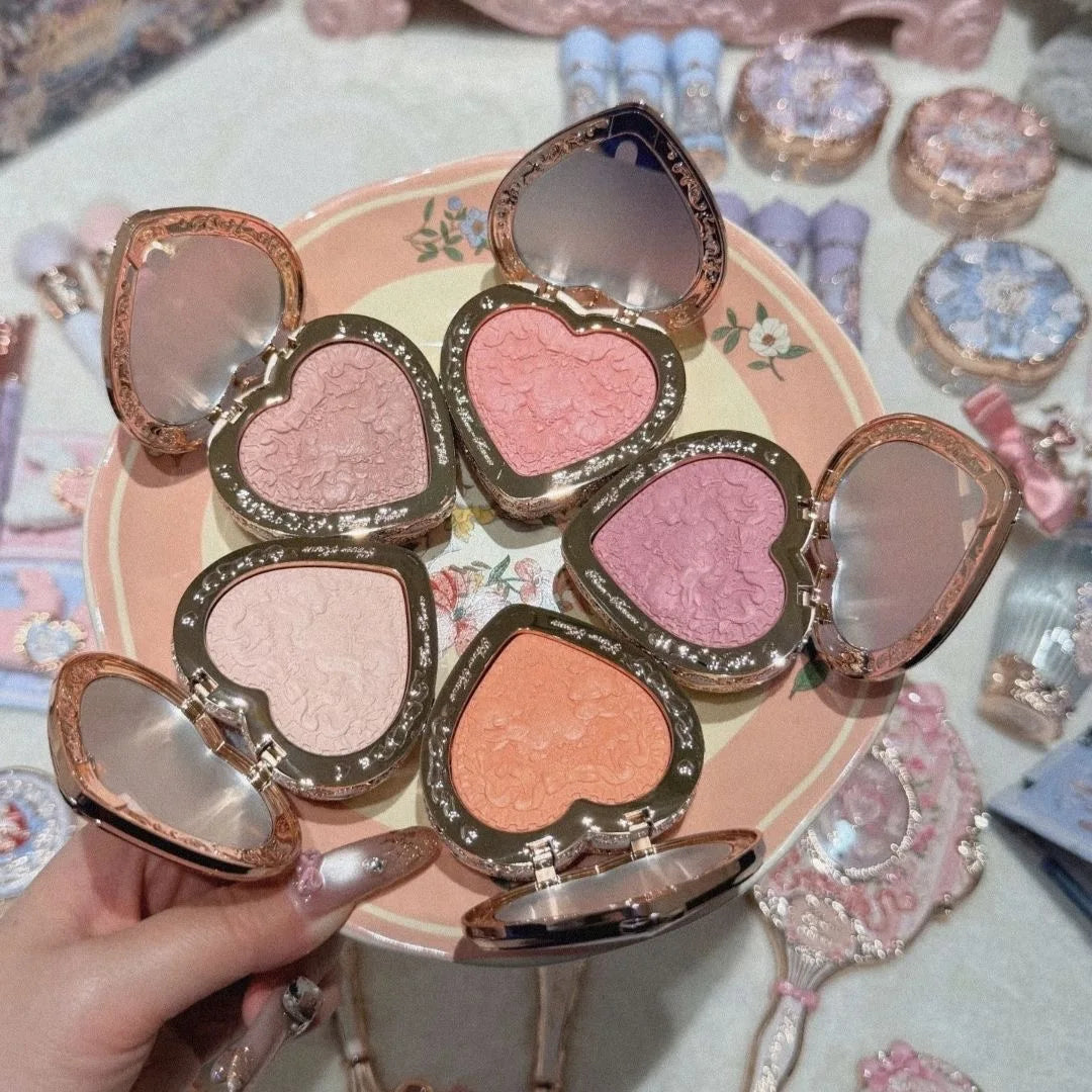 Matte Finish Mineral Cheek Blush Powder - 4