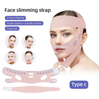 Reusable V-Line Face Slimming and Chin Lifting Strap