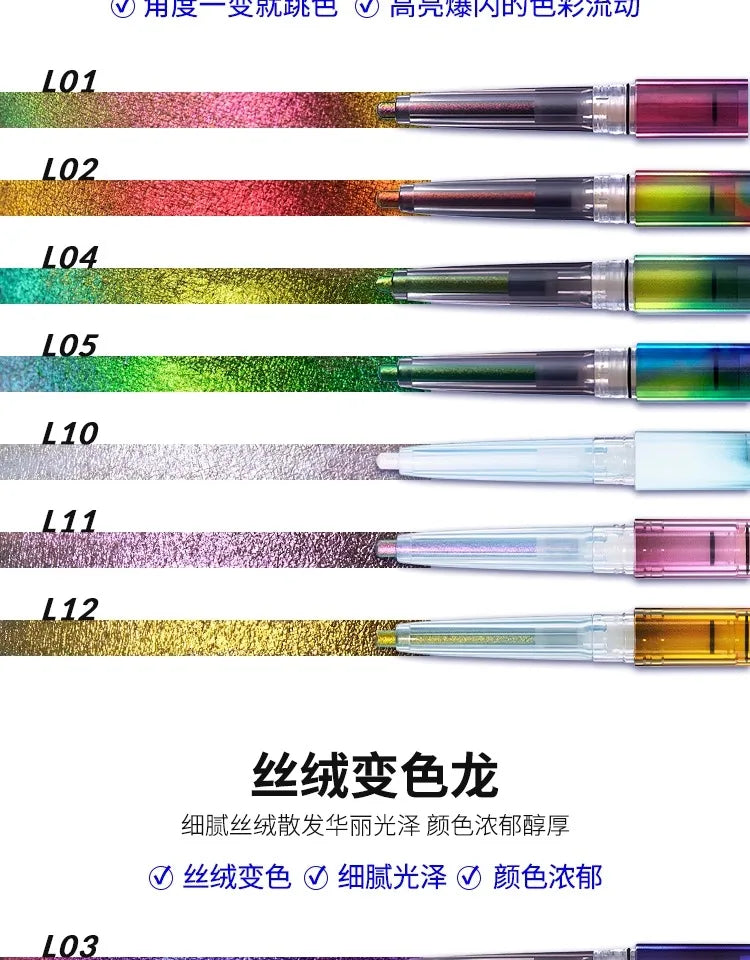 Chameleon Metallic Waterproof Gel Eyeliner Pencil - 22