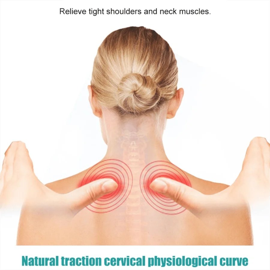 Manual Cervical Spine Relief and Neck Stretching Massager - 10
