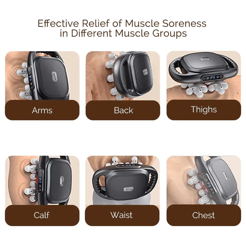 Multi-Head Deep Tissue Muscle Massage Gun - 10