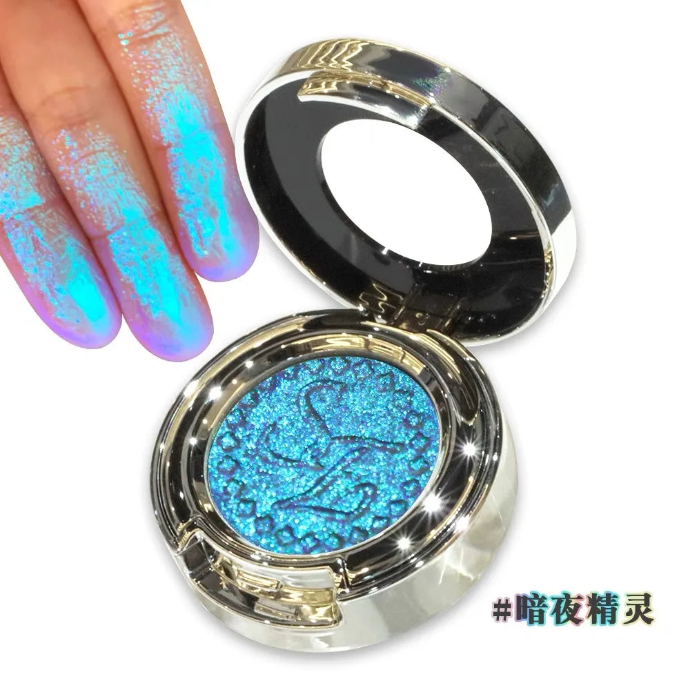 Multichrome Chameleon Eyeshadow for Shimmering Eye Makeup - 15