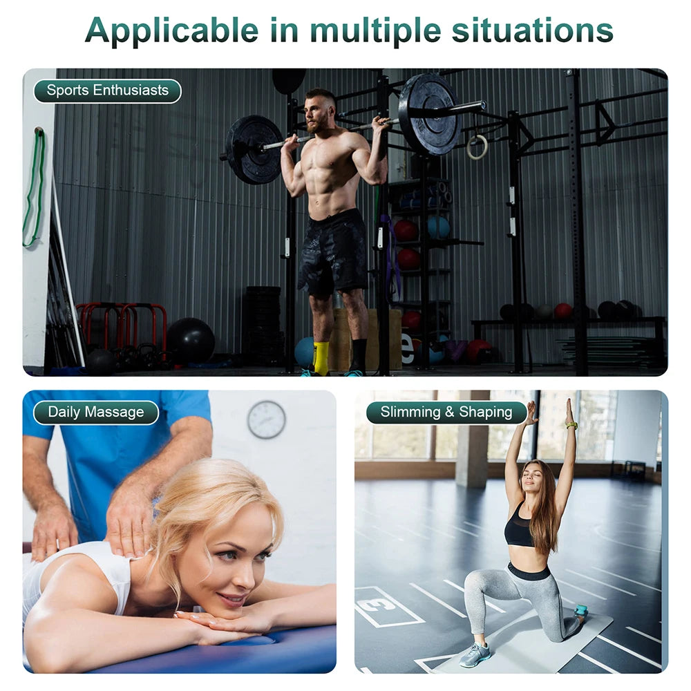 8-Head Deep Tissue Muscle Massage Gun - 13