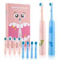 Rechargeable Rotary Electric Toothbrush for Adults and Kids