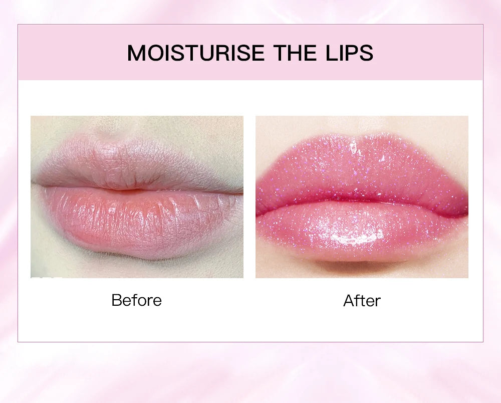 Color-Changing Glitter Jelly Lip Balm - 9