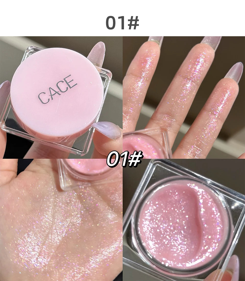 Shimmering Cream Highlighter for Radiant Glow - 21