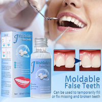 Moldable Temporary Tooth Repair Kit for Gaps and Broken Teeth