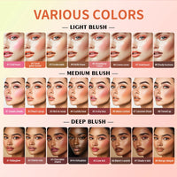 All-in-One Cream Blush and Highlighter Palette Set