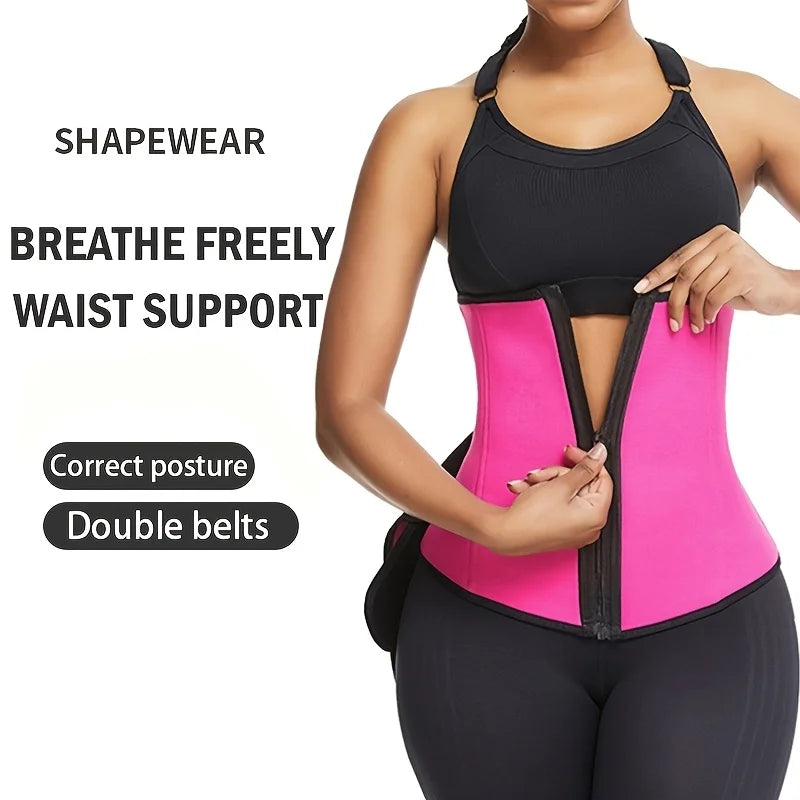 Adjustable Waist Trainer Belt for Tummy Control and Postpartum Support - 3