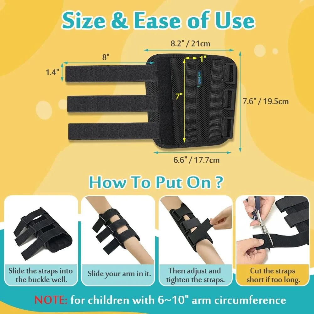 Adjustable Elbow Immobilizer Splint for Nerve Pain and Recovery - 3