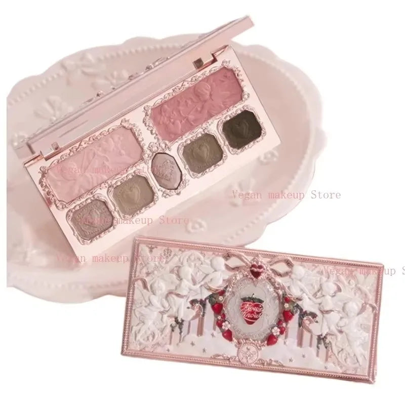 Strawberry Cupid Aesthetic Makeup Gift Set - 14