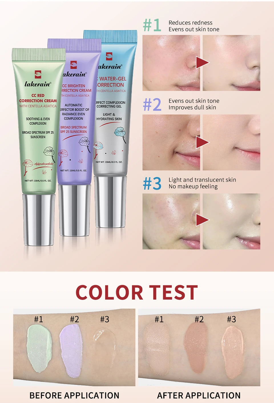 Color-Adjusting CC Cream with SPF 25 - 22