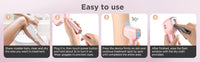Painless IPL Hair Removal Device with Ice Cooling