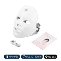 7-Color LED Photon Light Therapy Facial Mask