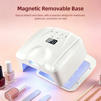Dual-Mode Professional Gel Nail Dryer with Auto Sensor