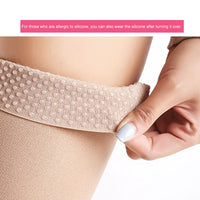 Thigh-High 20-30mmHg Compression Stockings for Leg Support