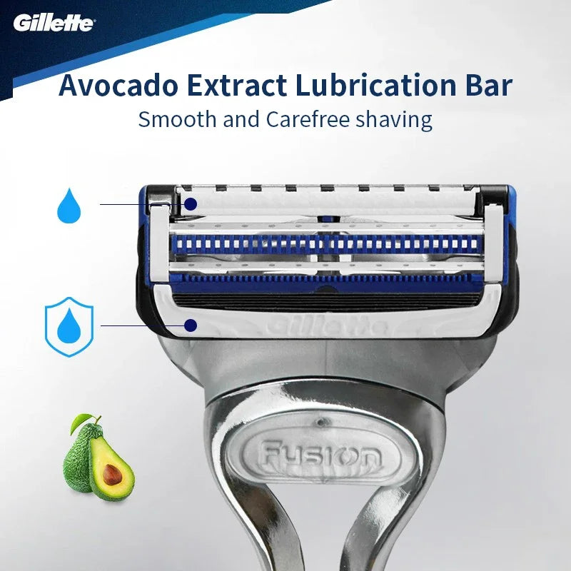 Anti-Irritation Sensitive Skin Shaving Razor Set - 8