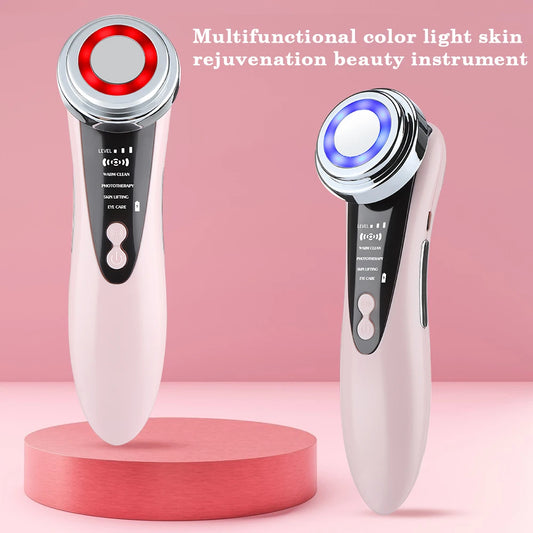 5-in-1 LED Facial Rejuvenation and Lifting Massager