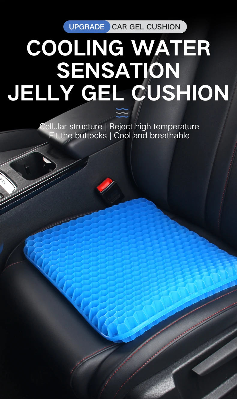 Cooling Gel Seat Cushion for Driving and Office - 7