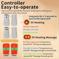 Red Light Therapy Heated Hand Massager