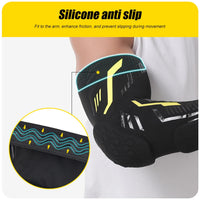 Padded Compression Arm Sleeve for Sports and Injury Protection