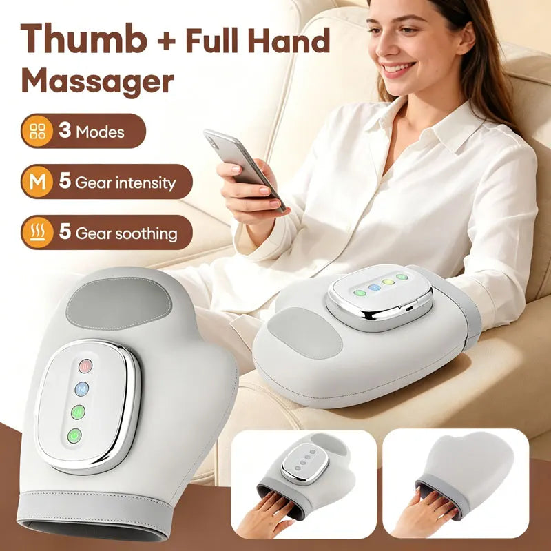 Wireless Full-Hand Compression Massager - 1