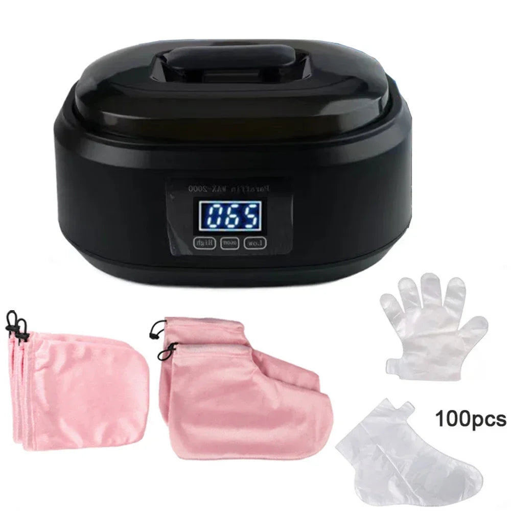 Professional Paraffin Wax Bath Warmer for Hand and Foot Spa - 23