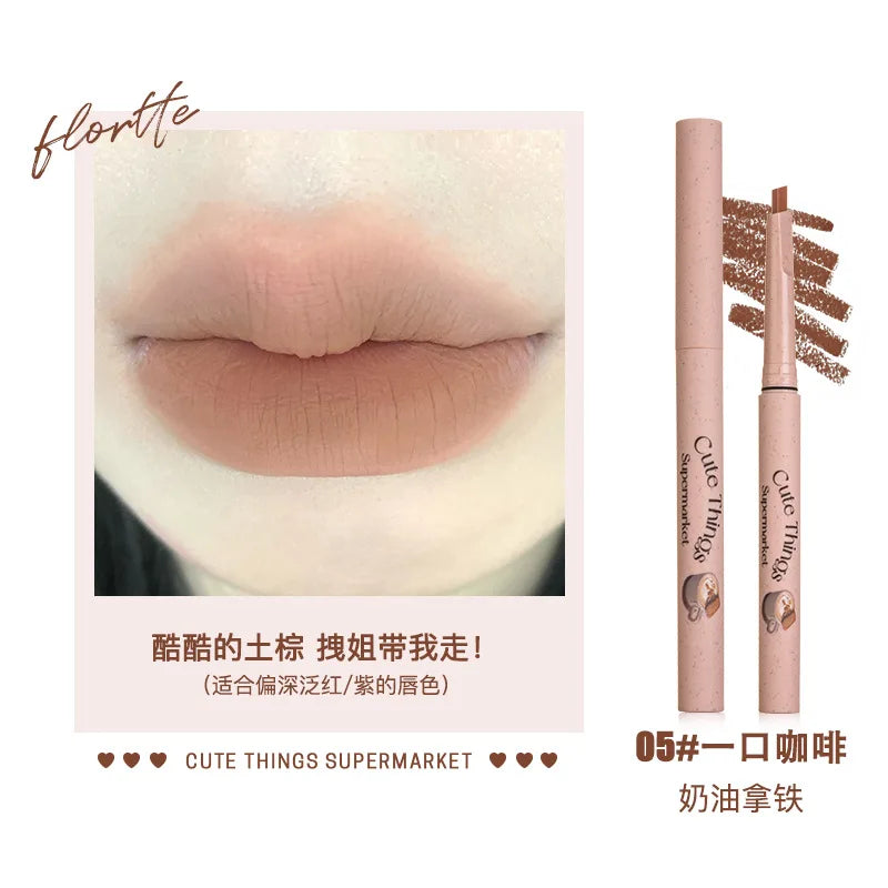 Matte Long-Lasting Mechanical Lip Liner Pencil - 27