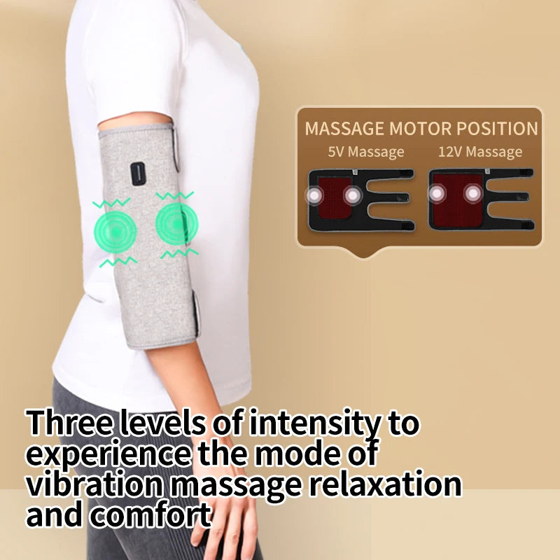 Red Light Therapy Heated Elbow Compression Wrap - 8
