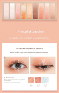 9-Color Waterproof Eyeshadow Palette for Professional Looks