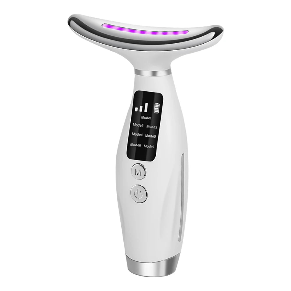 7-Color LED Neck and Face Lifting Massager - 11